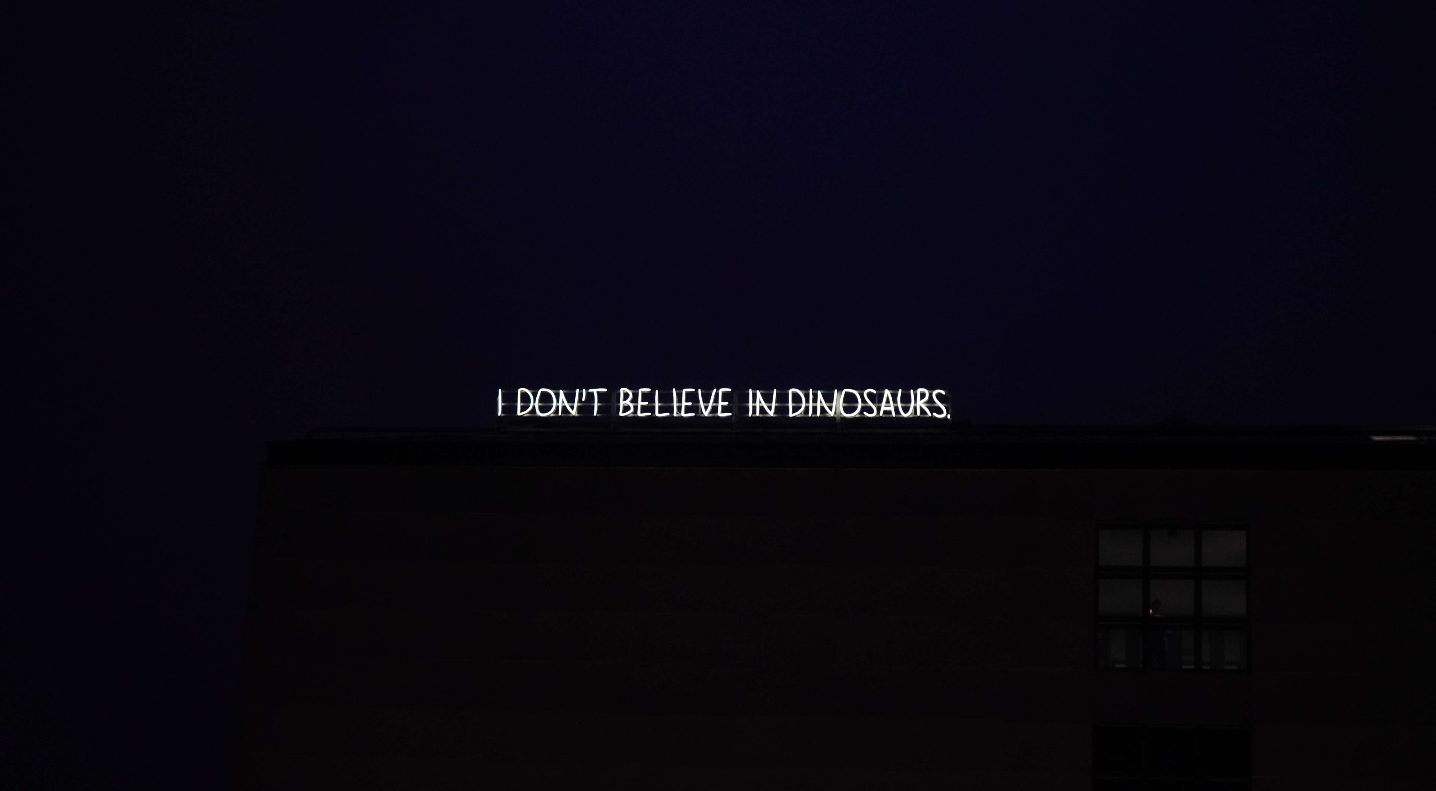 I Don't Believe In Dinosaurs